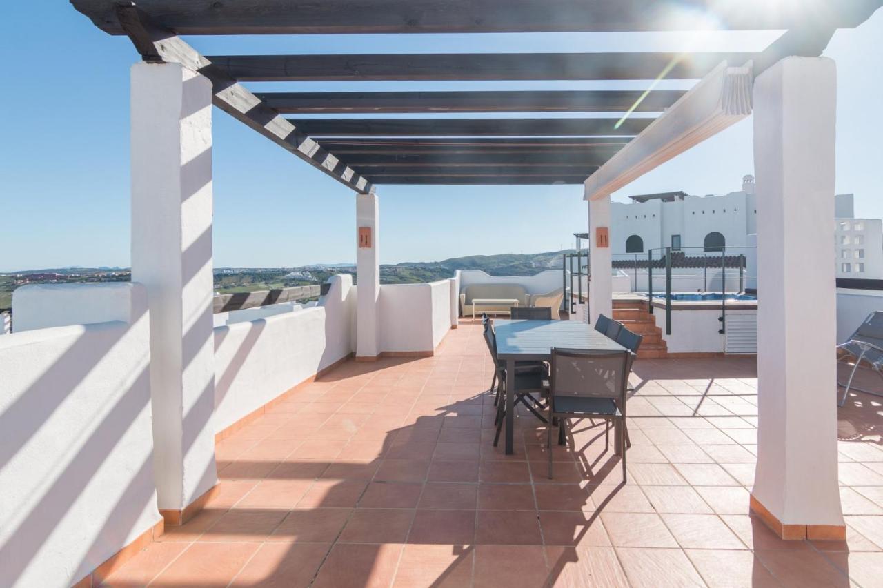 2186-Luxury Sea View Penthouse In Casares Costa Apartment Exterior photo