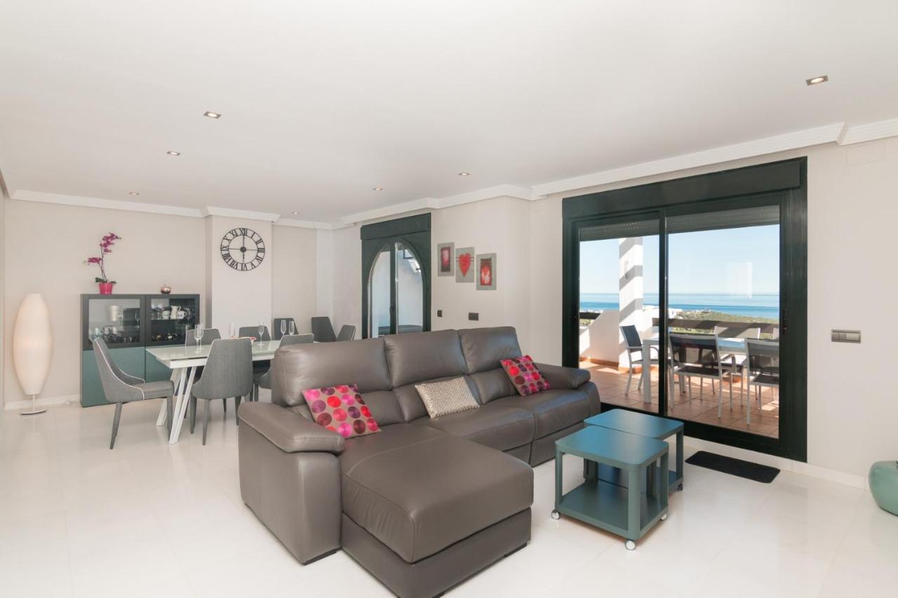 2186-Luxury Sea View Penthouse In Casares Costa Apartment Exterior photo