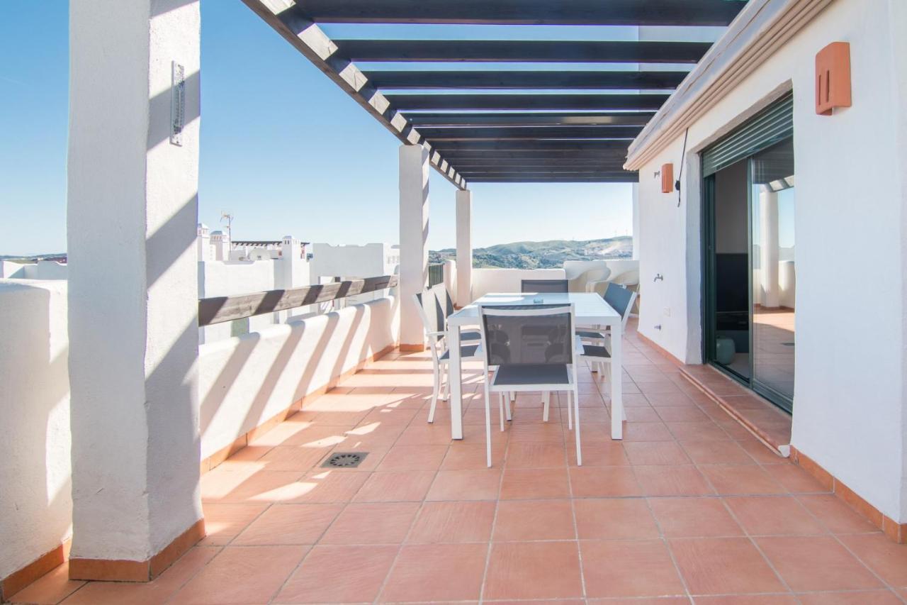 2186-Luxury Sea View Penthouse In Casares Costa Apartment Exterior photo